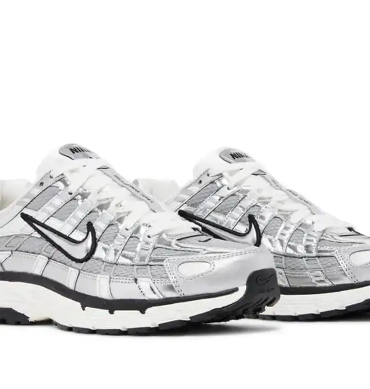 Metallic P-6000 Nike Silver 0701